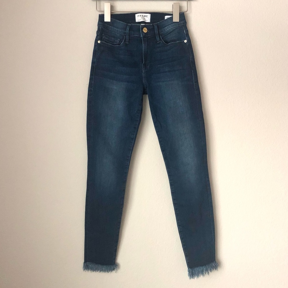 \Frame\• Le Skinny de Jeanne Crop in Cantine - Picture 2 of 16
